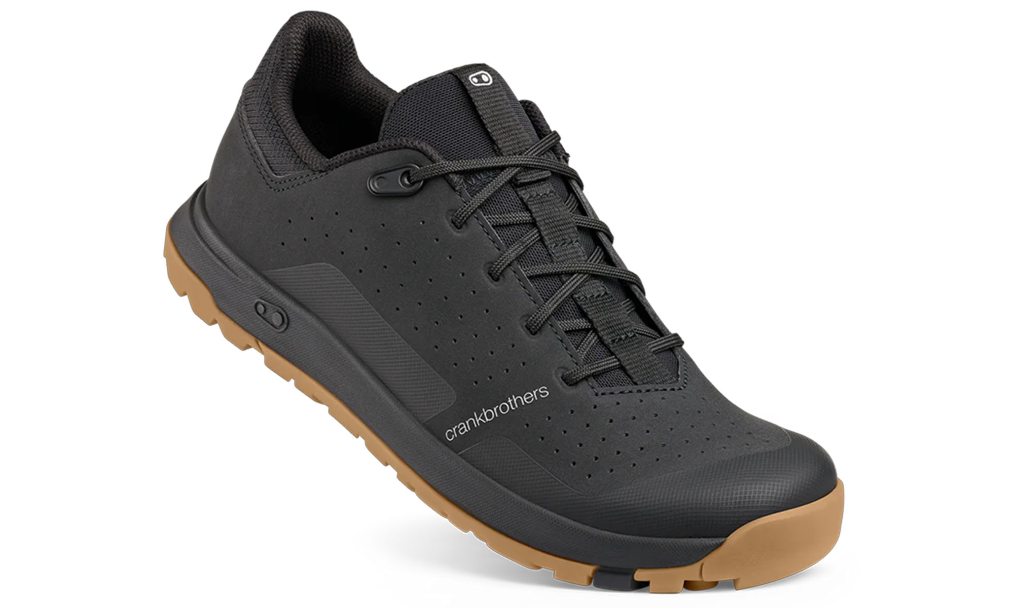 Велообувь CrankBrothers SHOES STAMP TRAIL LACE BLACK / BLACK - GUM OUTSOLE, размер 10.5 US (44 EU) 