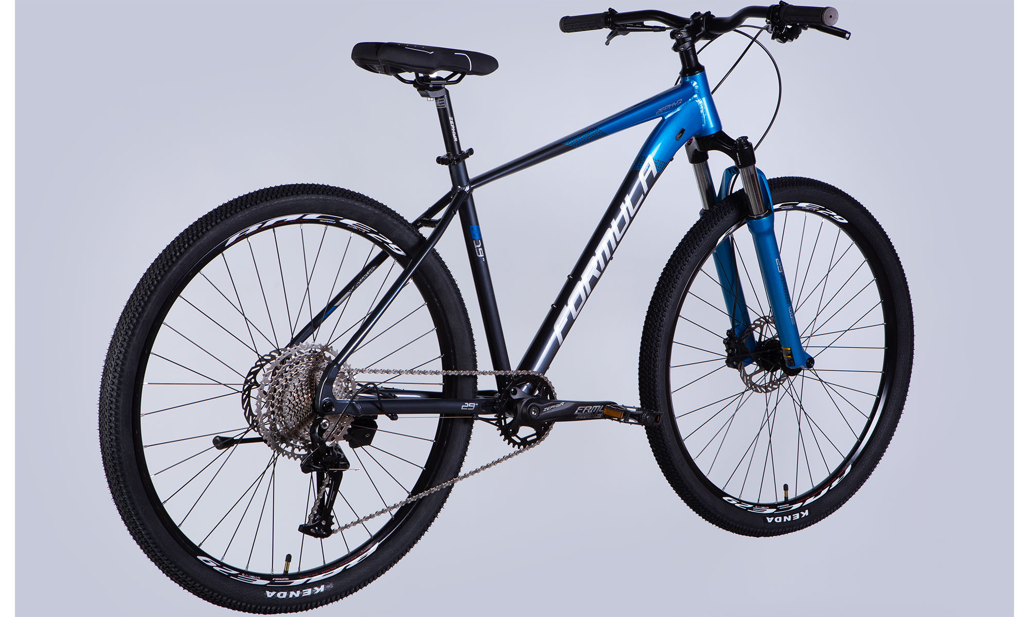 Фотографія Велосипед Formula ZEPHYR EXPERT HDD 29", розмір L, рама-19", 2025, синьо-сірий 6
