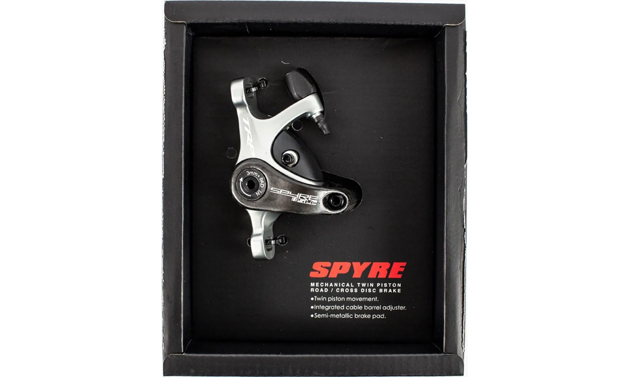 Дисковый тормоз TRP Spyre SLC Mechanical, серебристый / черный 2