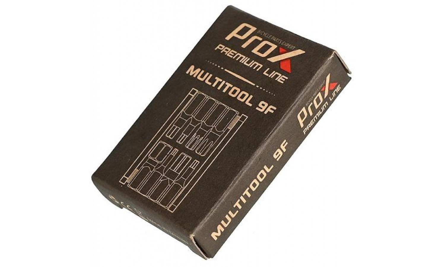Мультитул ProX Premium Line 9 функций, красный 4 Мультитул ProX Premium Line 9 функций, красный 4