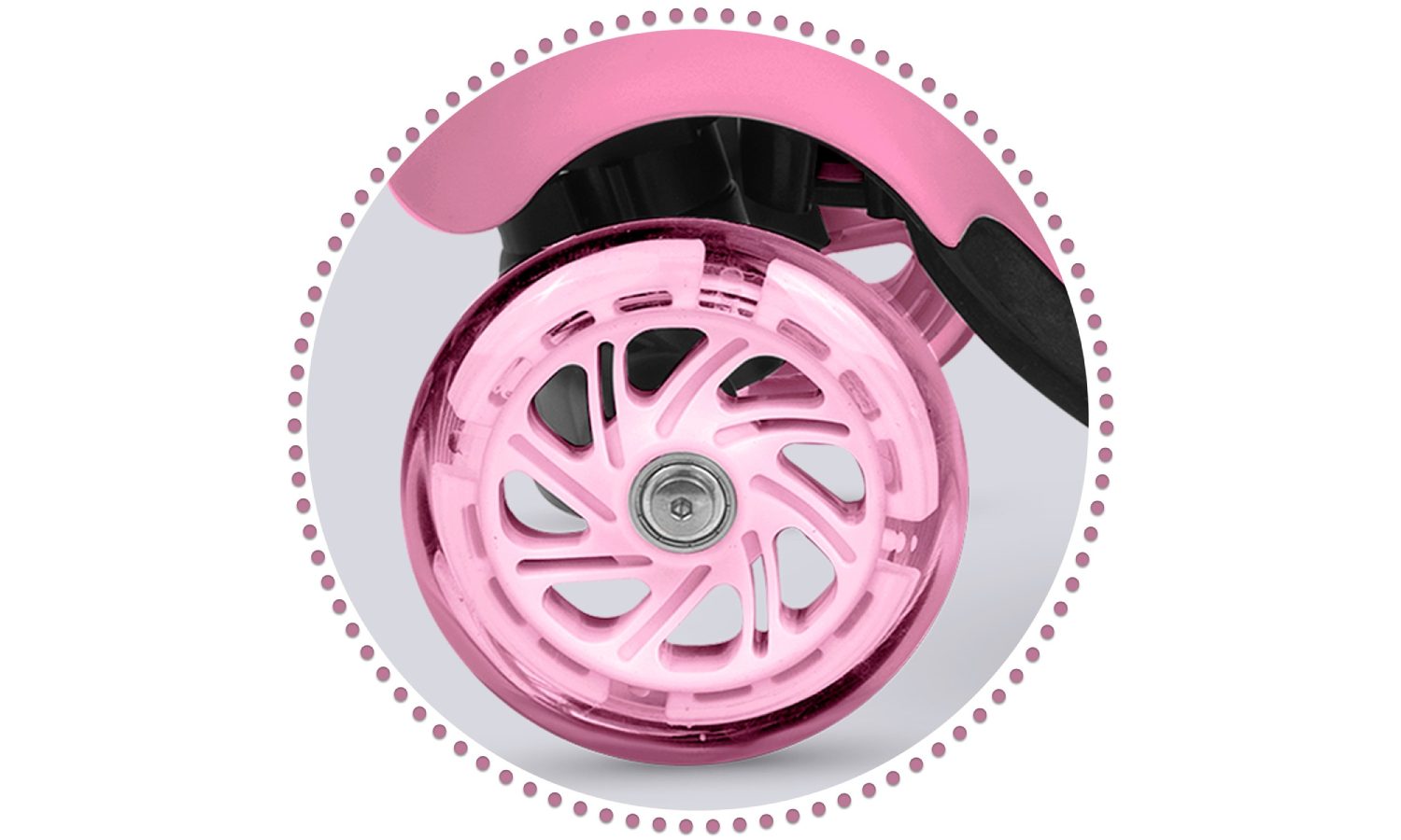 Самокат дитячий триколісний Ricokids Piko рожевий 10 Самокат дитячий триколісний Ricokids Piko рожевий 10