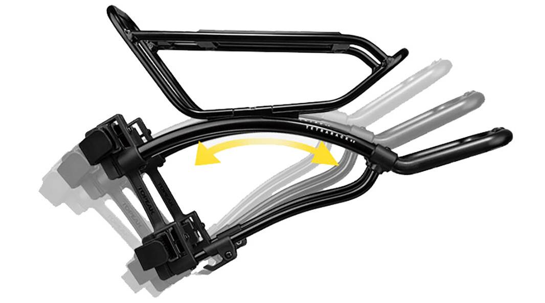 Багажник задній Topeak TetraRack R2 MTX/RX шосе/гривень, чорний 3