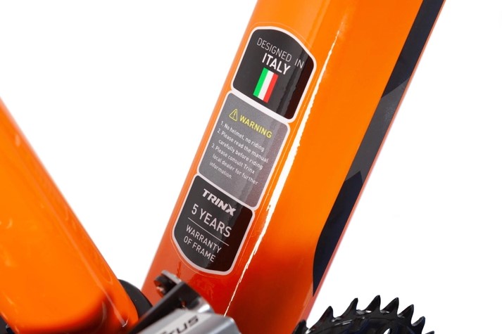 Фотография Велосипед Trinx X1 Pro 29" размер М рама 17 2021 Orange-black 6