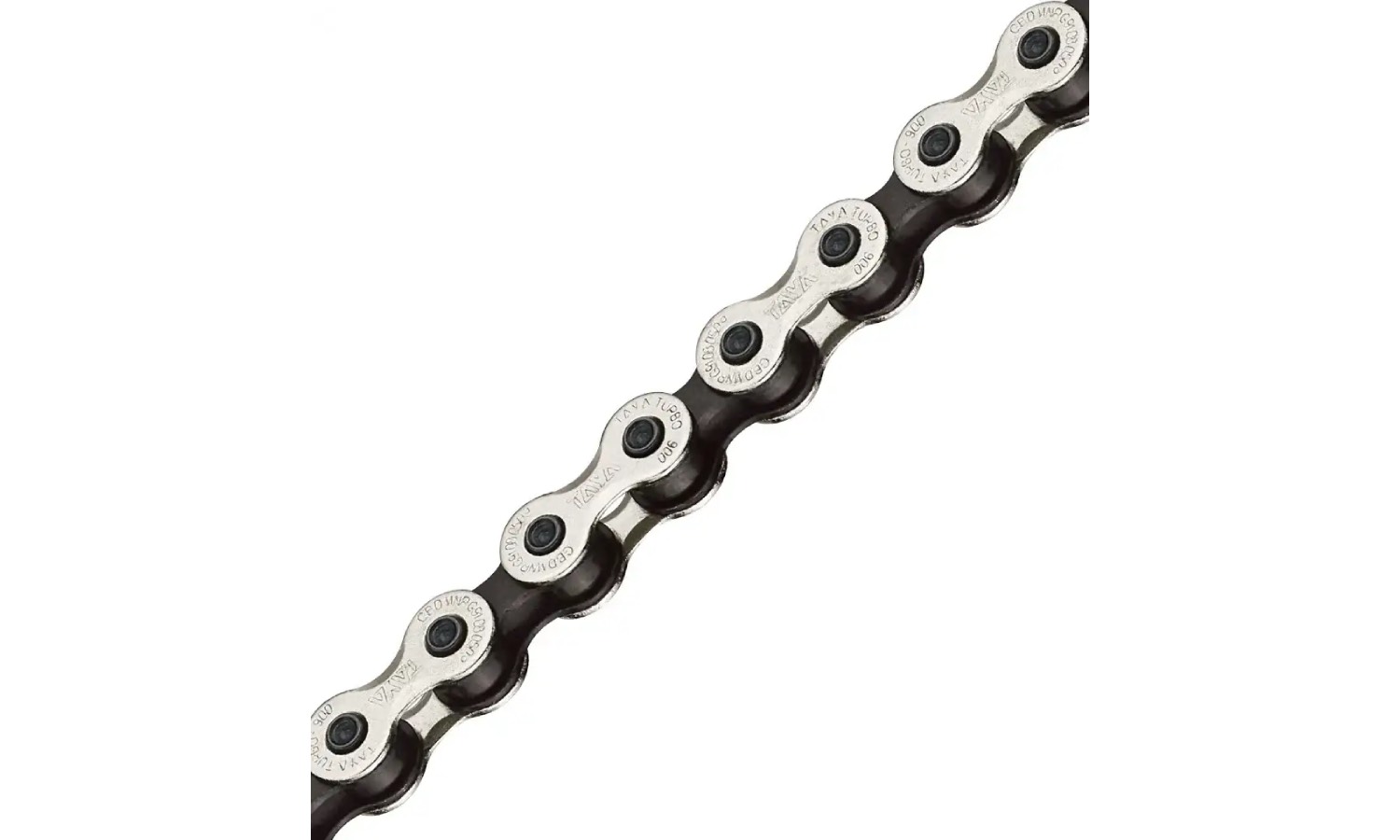 Цепь Taya TB-910 1 скоростная 1/2"X1/8",112 звеньев, серебристо-черный
