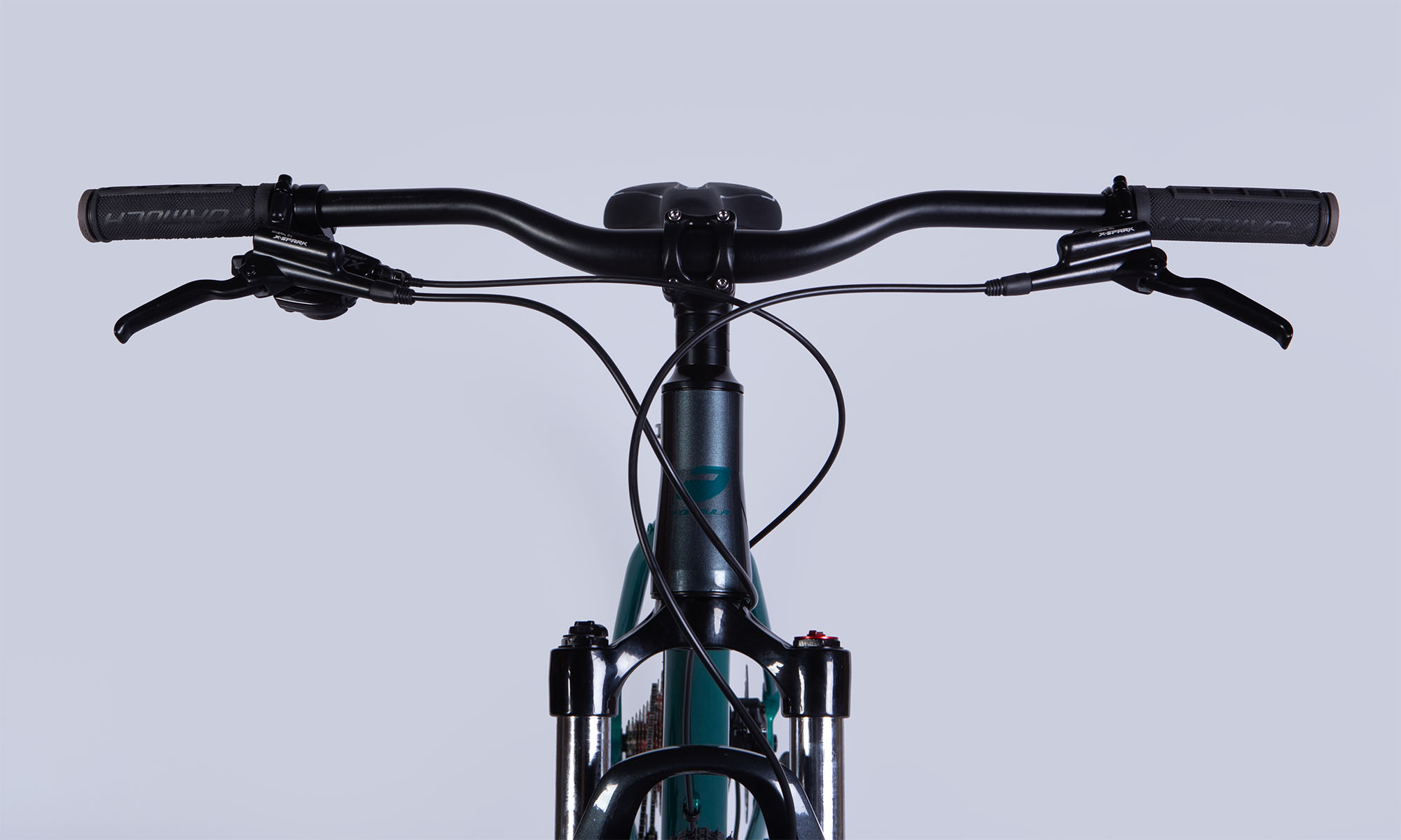 Велосипед Formula ZEPHYR EXPERT HDD 29", розмір XL, рама 21", 2025, темно-сріблястий з зеленим 4