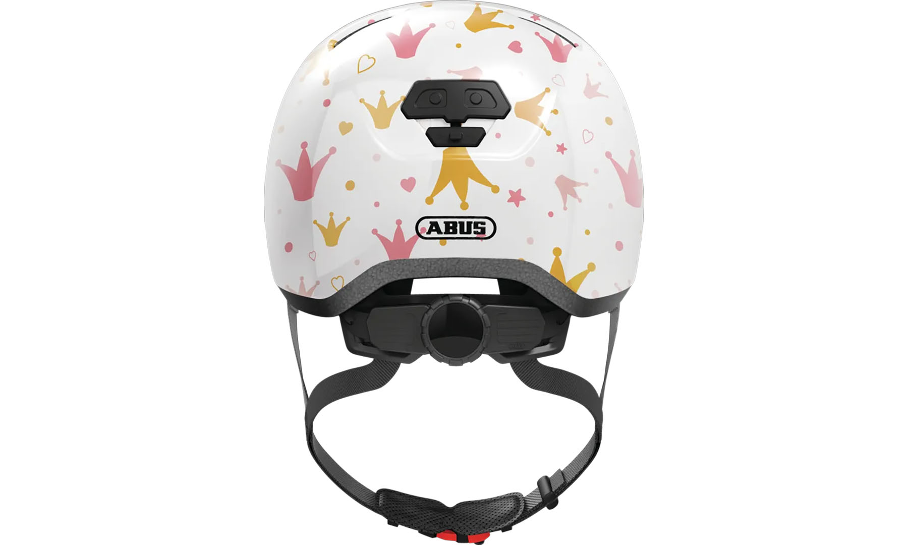 Велошолом дитячий ABUS SKURB KID white crowns, розмір M (50-55 см), білий 3