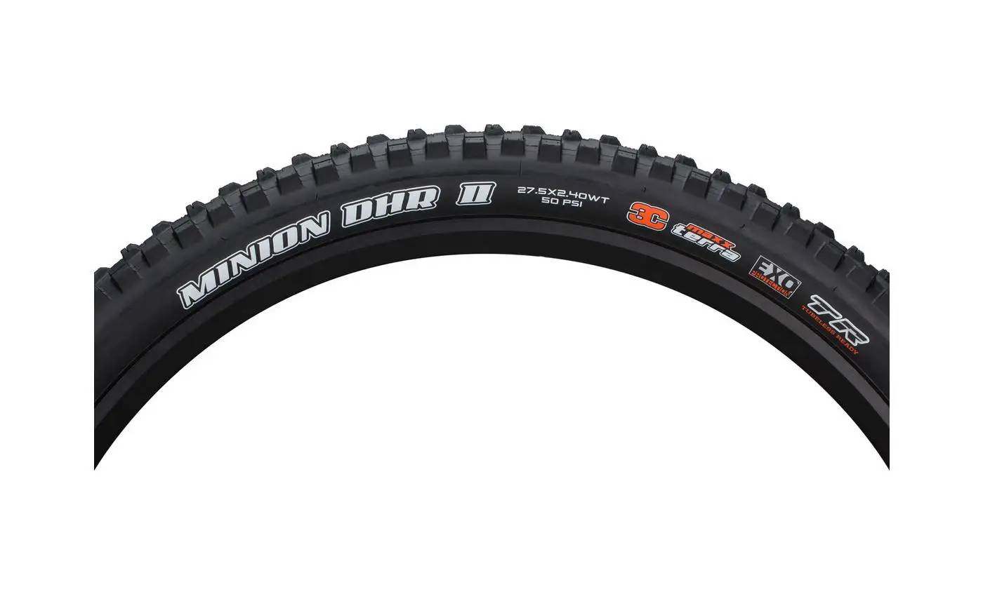 Покрышка Maxxis MINION DHR II 27.5X2.40WT TPI-60 Foldable 3CT/EXO/TR 4 Покрышка Maxxis MINION DHR II 27.5X2.40WT TPI-60 Foldable 3CT/EXO/TR 4