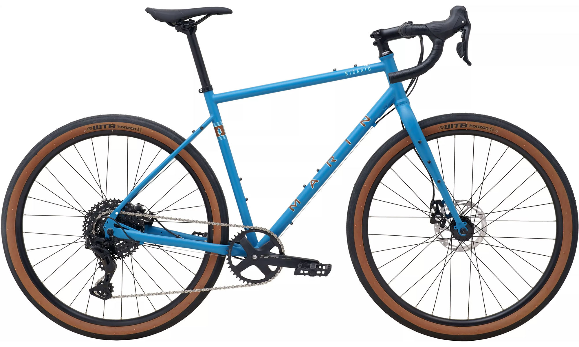 Велосипед Marin NICASIO+ 27,5", розмір S, рама 50 см, рік 2025, блакитний 
