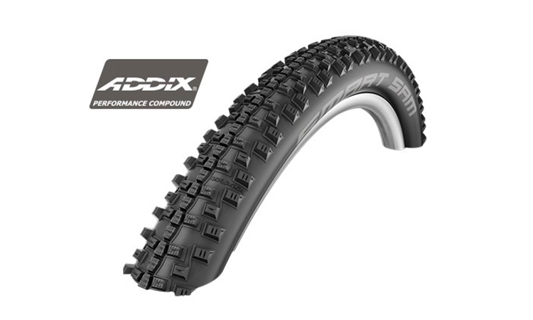 Фотографія Покришка 29x2.25 (57-622) Schwalbe SMART SAM Performance B/B-SK HS476 DC, 67EPI black