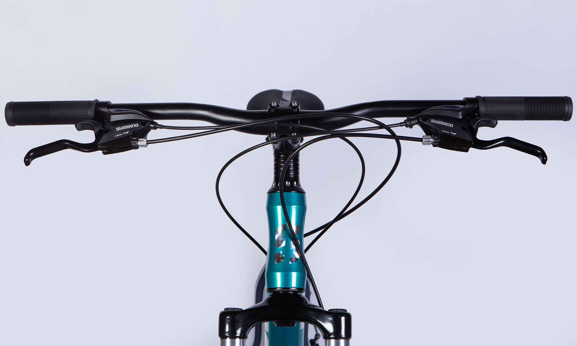 Велосипед SPACE PHAETON DD FR 29", AL, размер L, рама 20", 2025, сине-зеленый 4