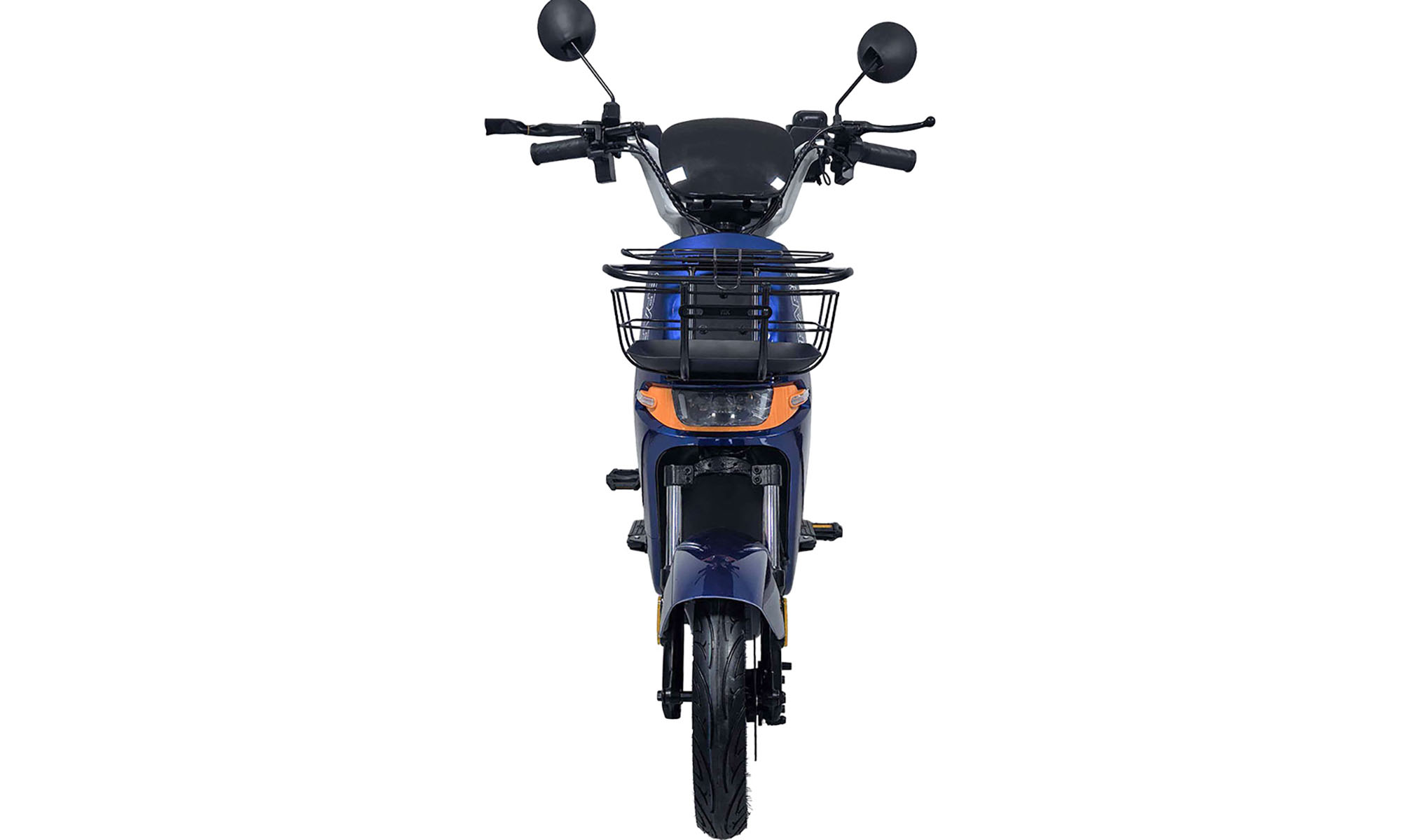 Велосипед с электромотором SPARK FREE 14", размер универсальный, год 2026, 60V/1000W/25Ah, синий 3