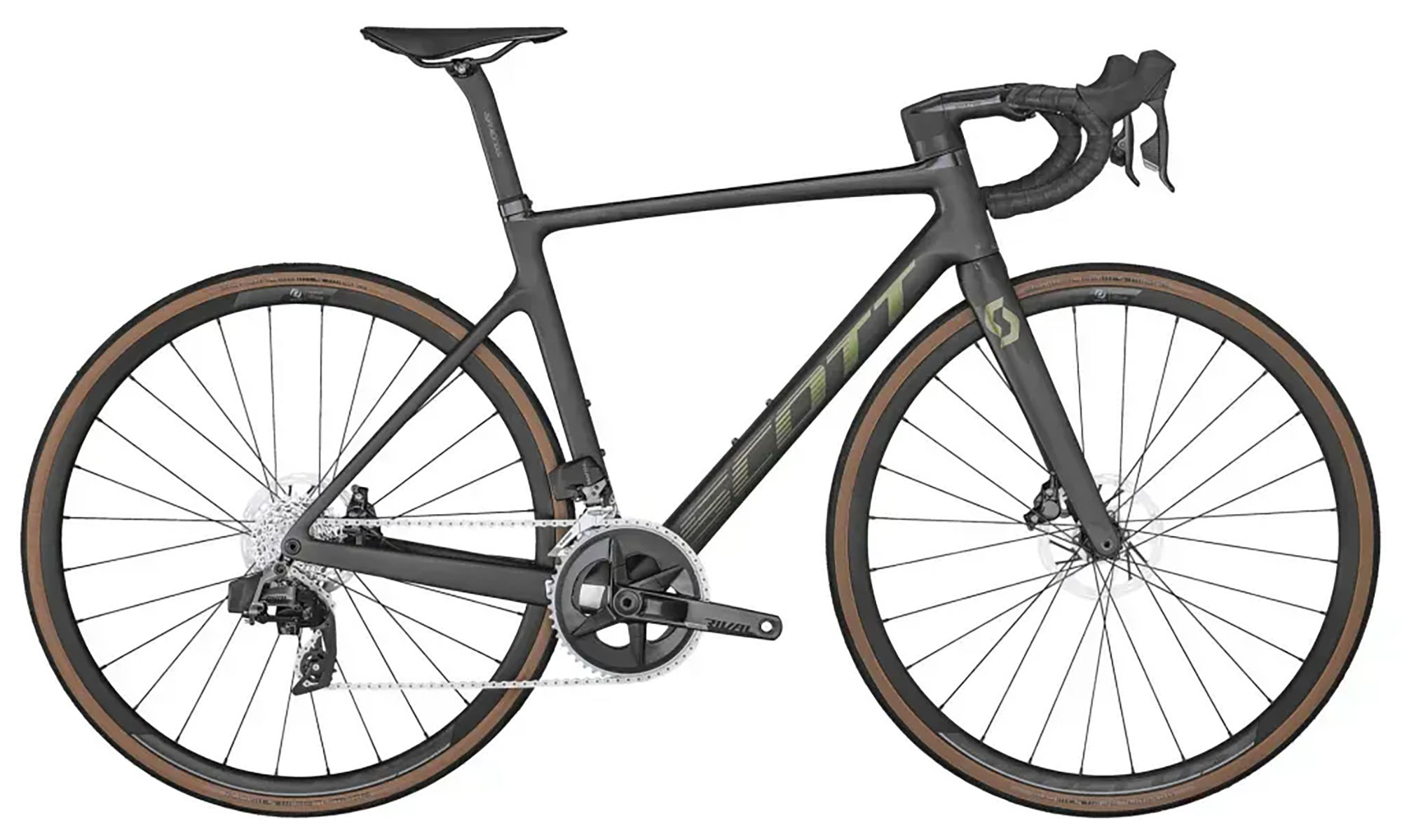 Велосипед SCOTT ADDICT RC 30 28", размер XL, год 2026, черный 