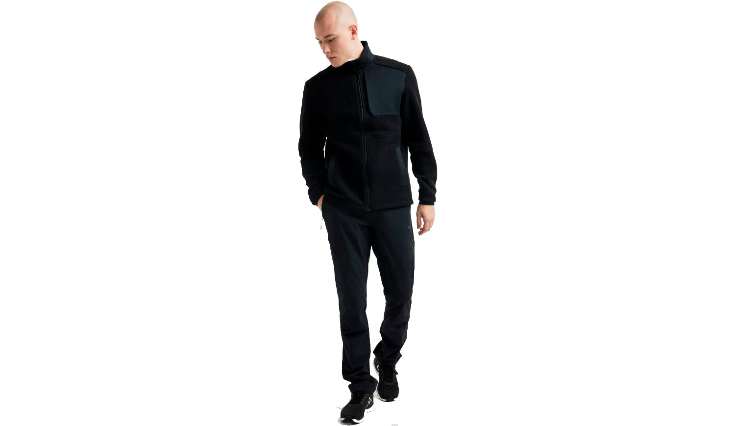 Кофта Craft ADV EXPLORE PILE FLEECE мужская, размер XXL, сезон AW 23, черный 2