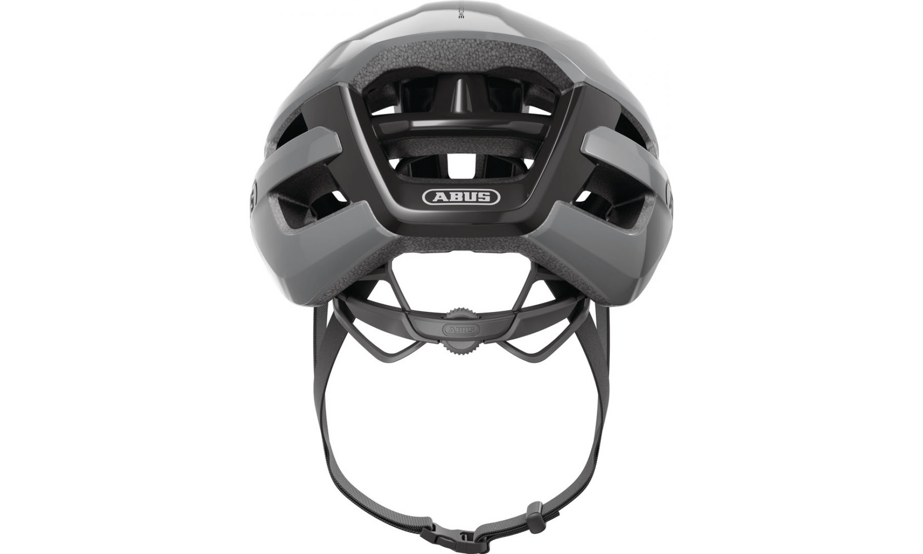 Велошлем спортивный ABUS POWERDOME ACE race grey, размер L (57-61 см), серый 4 Велошлем спортивный ABUS POWERDOME ACE race grey, размер L (57-61 см), серый 4
