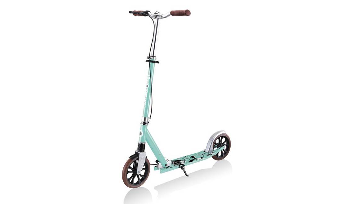 Фотографія Самокат GLOBBER NL205 DELUXE, з ручним гальмом, м'ятний, 8+ 2