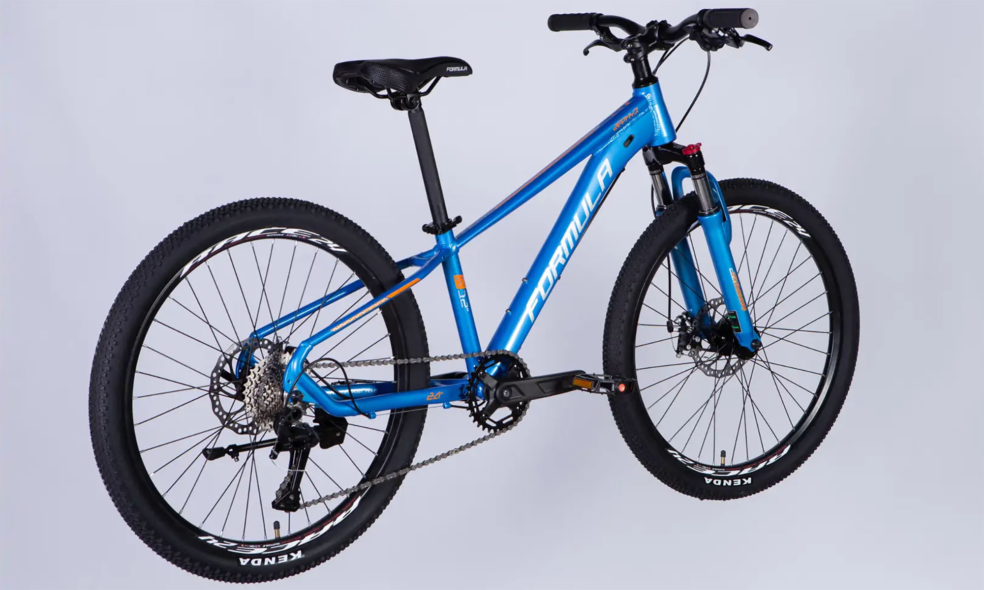 Велосипед Formula ZEPHYR 3.0 DD CS, 24", розмір XS, рама-12", рік 2026, синій 7