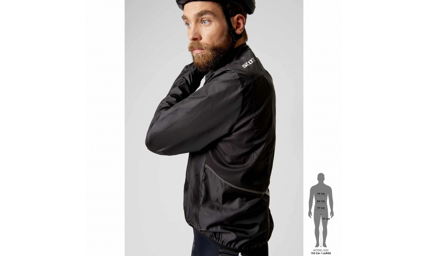 Веловетровка SCOTT RC TEAM WB размер S черно-белый 4 Веловетровка SCOTT RC TEAM WB размер S черно-белый 4