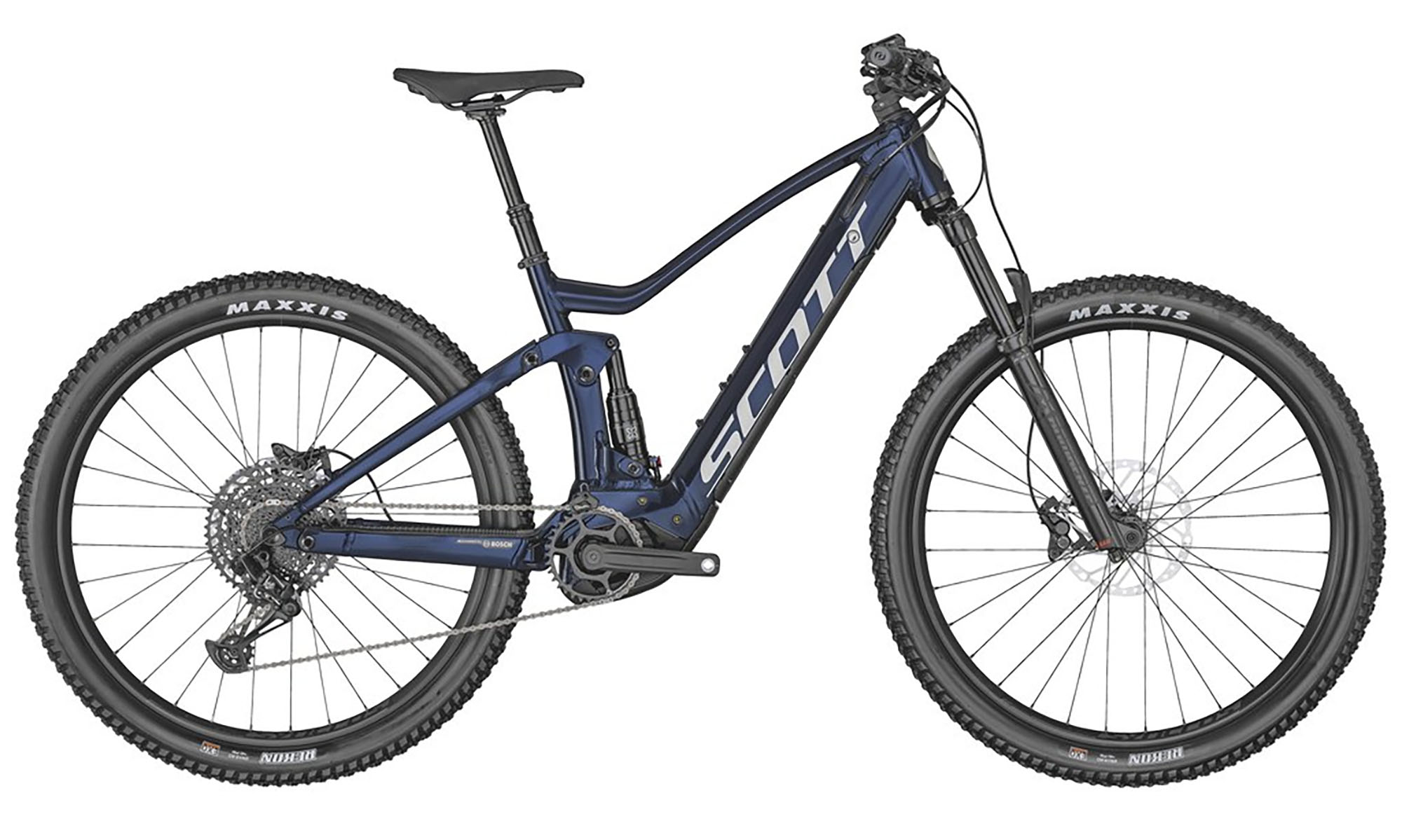 Электровелосипед SCOTT Strike eRIDE 940 29", размер M, год 2025, синий, (TW) Электровелосипед SCOTT Strike eRIDE 940 29", размер M, год 2025, синий, (TW)