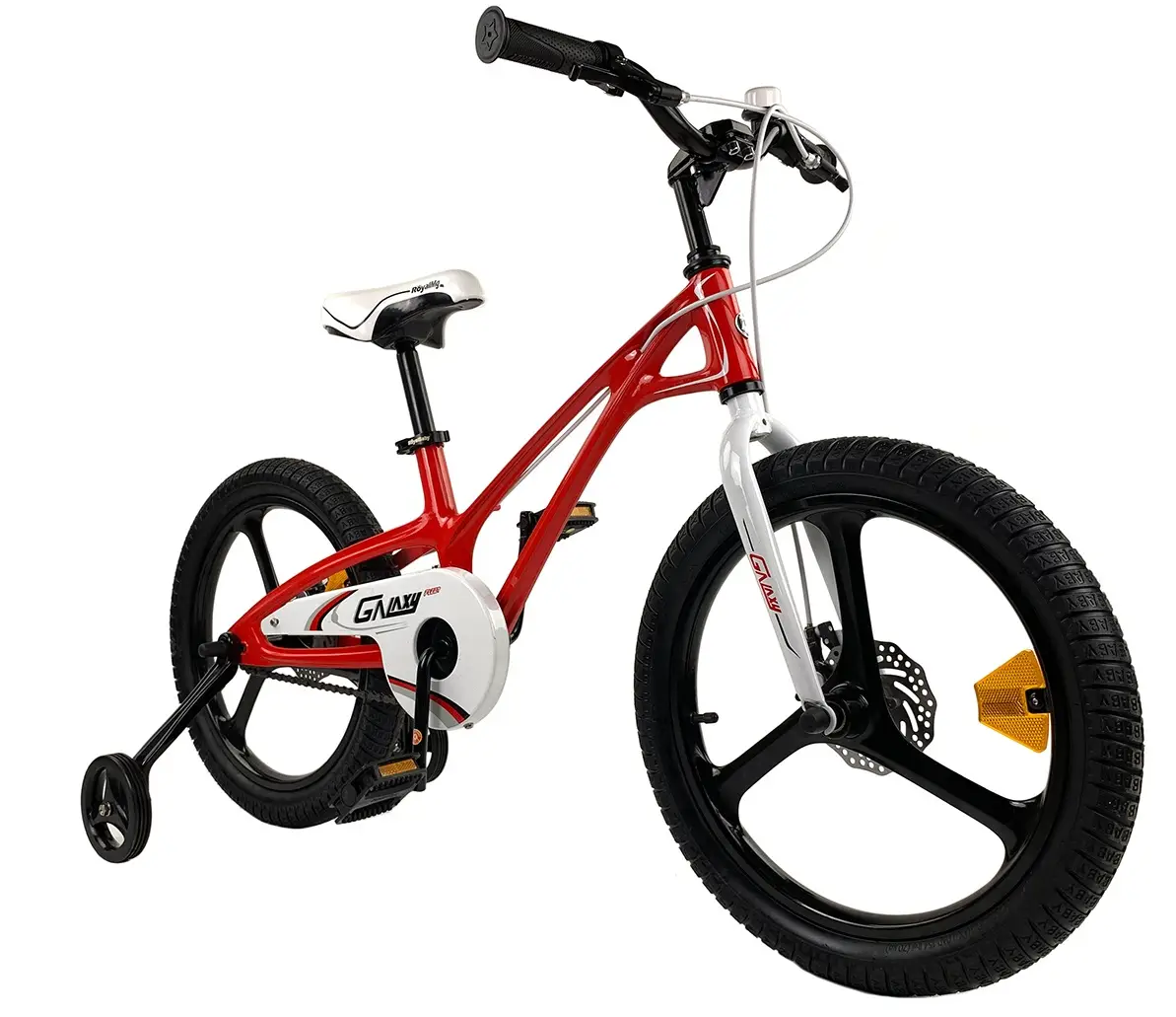 Фотографія Велосипед RoyalBaby GALAXY FLEET PLUS MG 18" (2022), Червоний 2