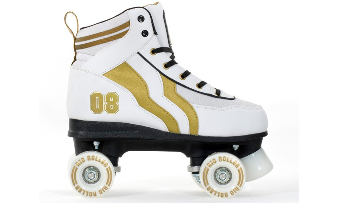 Ролики Rio Roller VARCITY RICH, размер 35,5, Бело-желтый 3