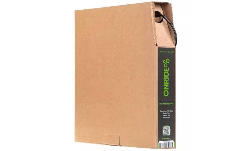 Кожух тормозной Onride, 5 мм, 50 м, polybag, черный 