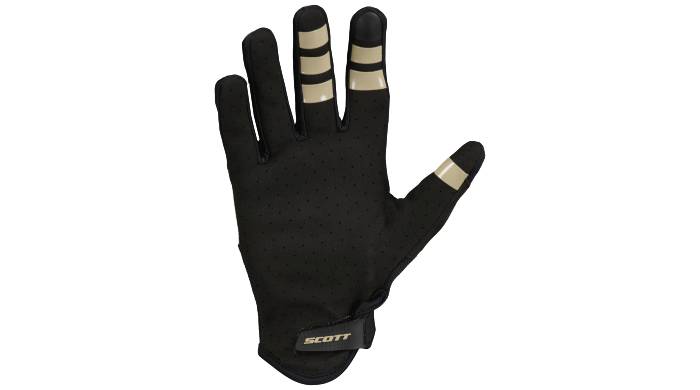 Велоперчатки SCOTT ENDURO LF, размер S, бежево-черный 2 Велоперчатки SCOTT ENDURO LF, размер S, бежево-черный 2