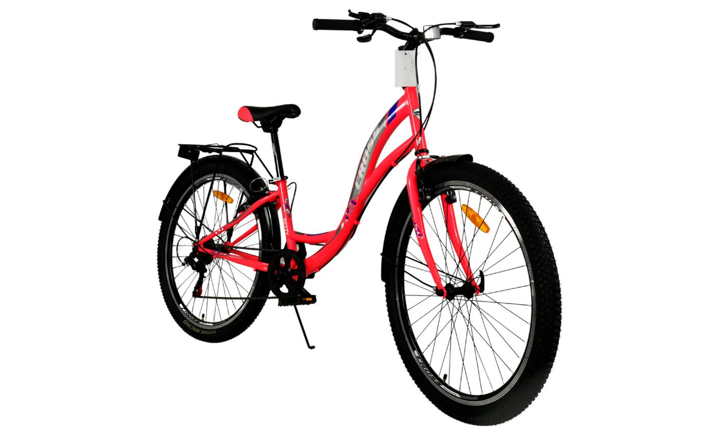 Фотографія Велосипед Cross Betty 26" розмір XS рама 13 2022 рожевий 3