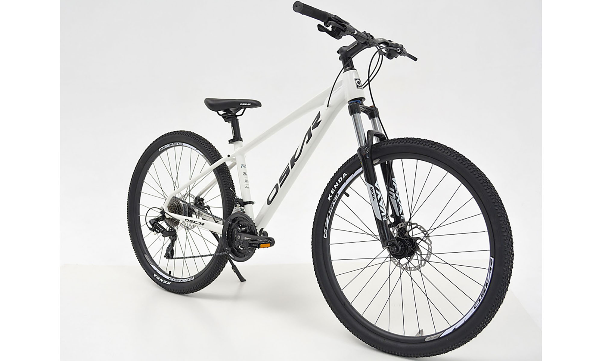 Велосипед Oskar Rapid 2.0 27,5", размер S, рама 15, год 2026, белый 6 Велосипед Oskar Rapid 2.0 27,5", размер S, рама 15, год 2026, белый 6