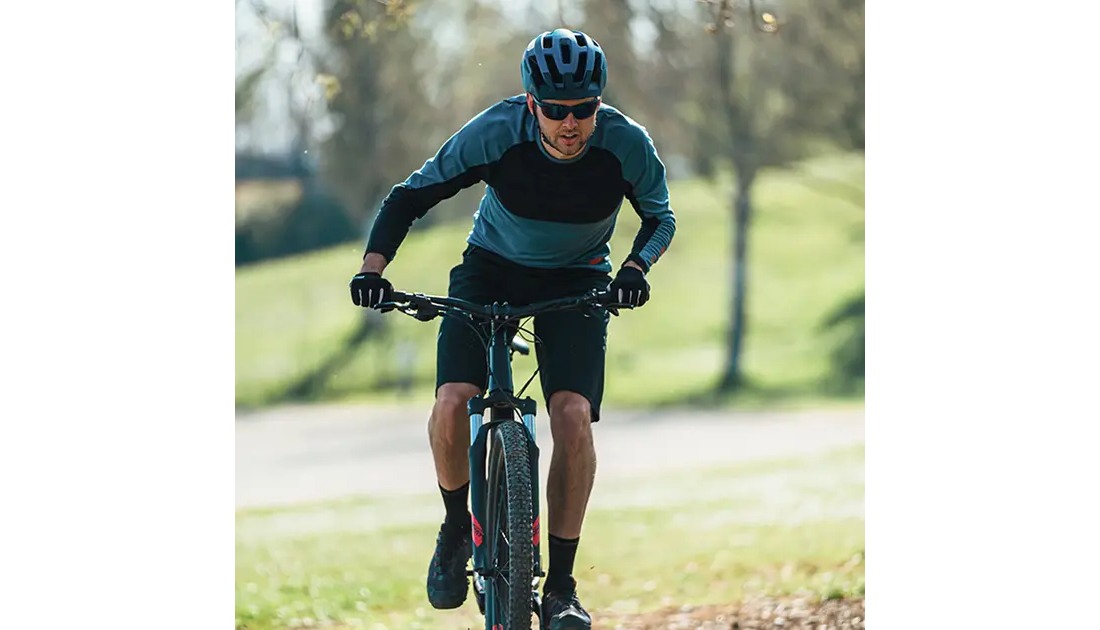 Велошлем Cairn Prism XTR II black bright-red размер М 55-58 см 3