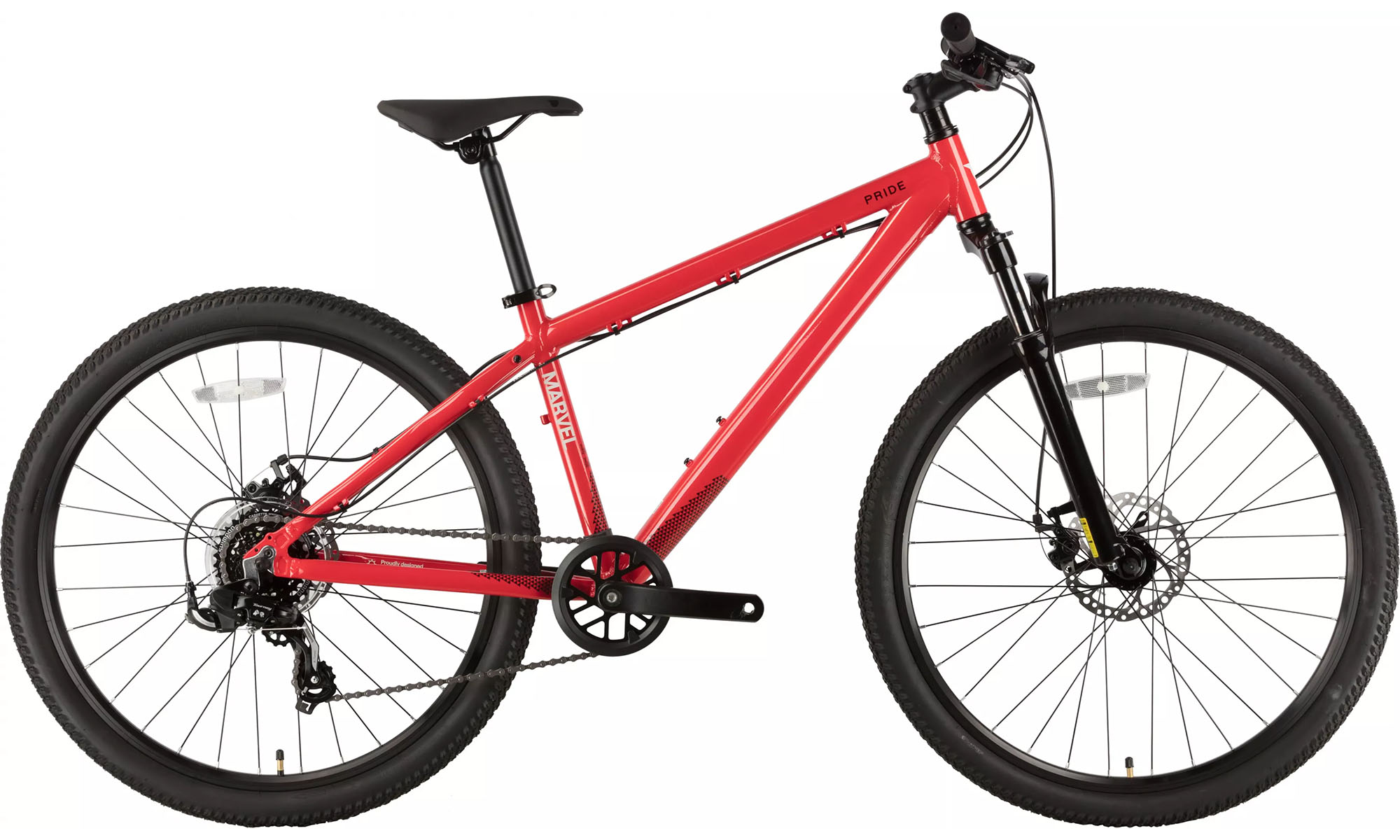 Велосипед Pride MARVEL 6.1 26", размер S, год 2026, красный 