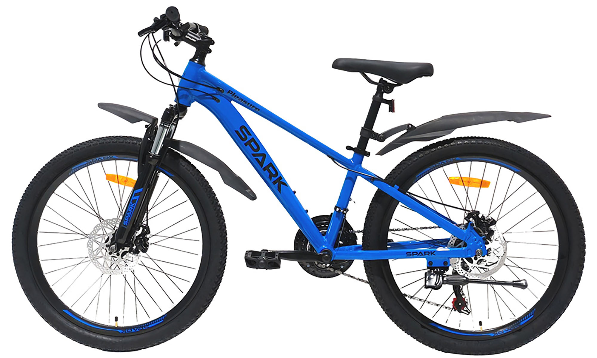 Велосипед SPARK PLEASURE 24", розмір XXS, рама 12", 2025, синій 3 Велосипед SPARK PLEASURE 24", розмір XXS, рама 12", 2025, синій 3