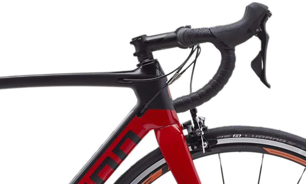 Фотография Велосипед Polygon STRATTOS S7 28" (2021) 2021 Черно-оранжевый 6