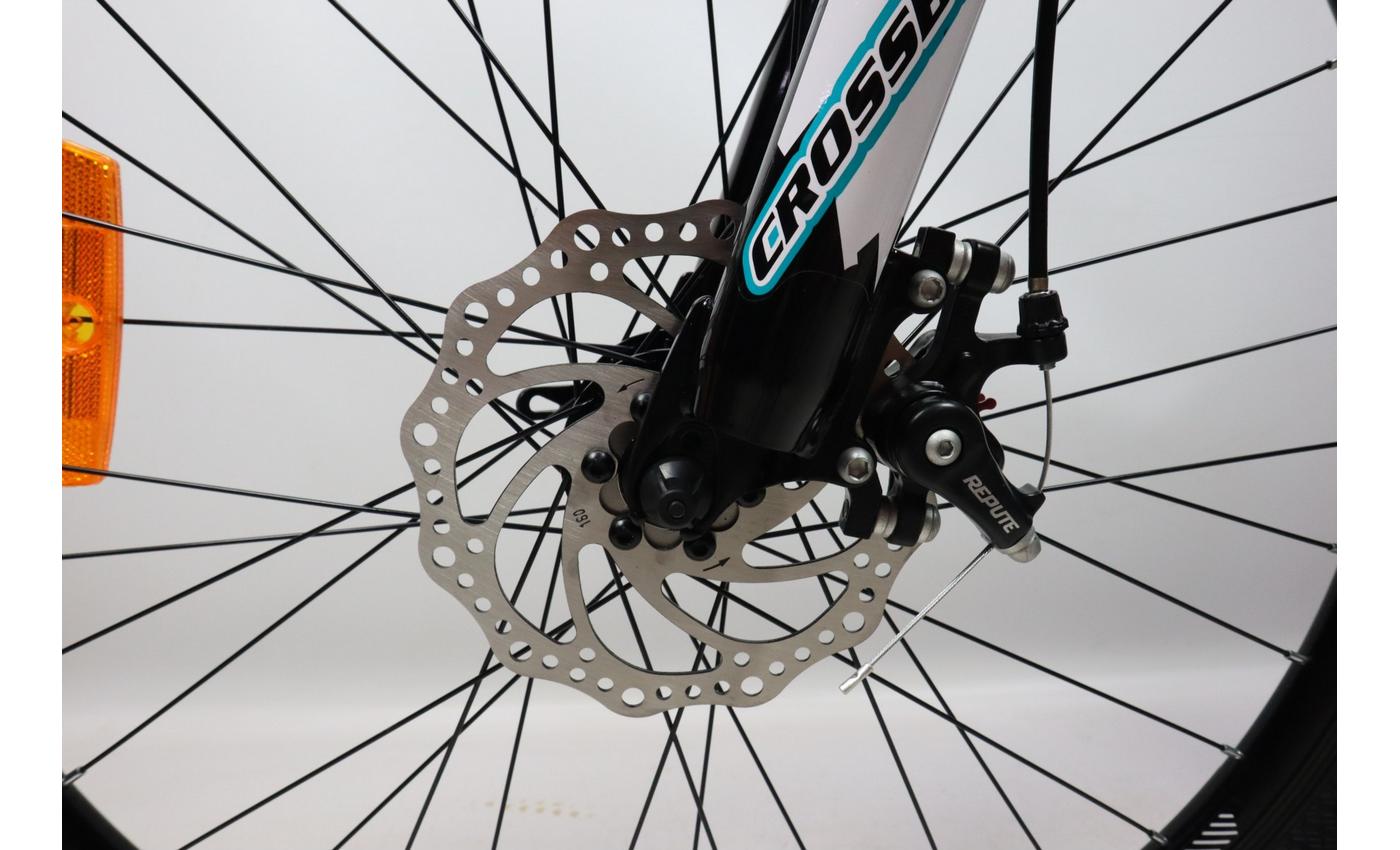 Фотографія Велосипед CrossBike Racer 24" розмір XXS рама 12 2022 Бірюзово-чорний 6