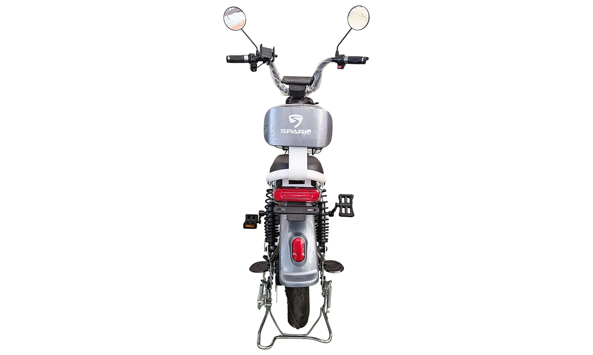 Велосипед с электромотором SPARK ZIPPY 14", 48V/400W/12Ah, год 2026, Серый 2