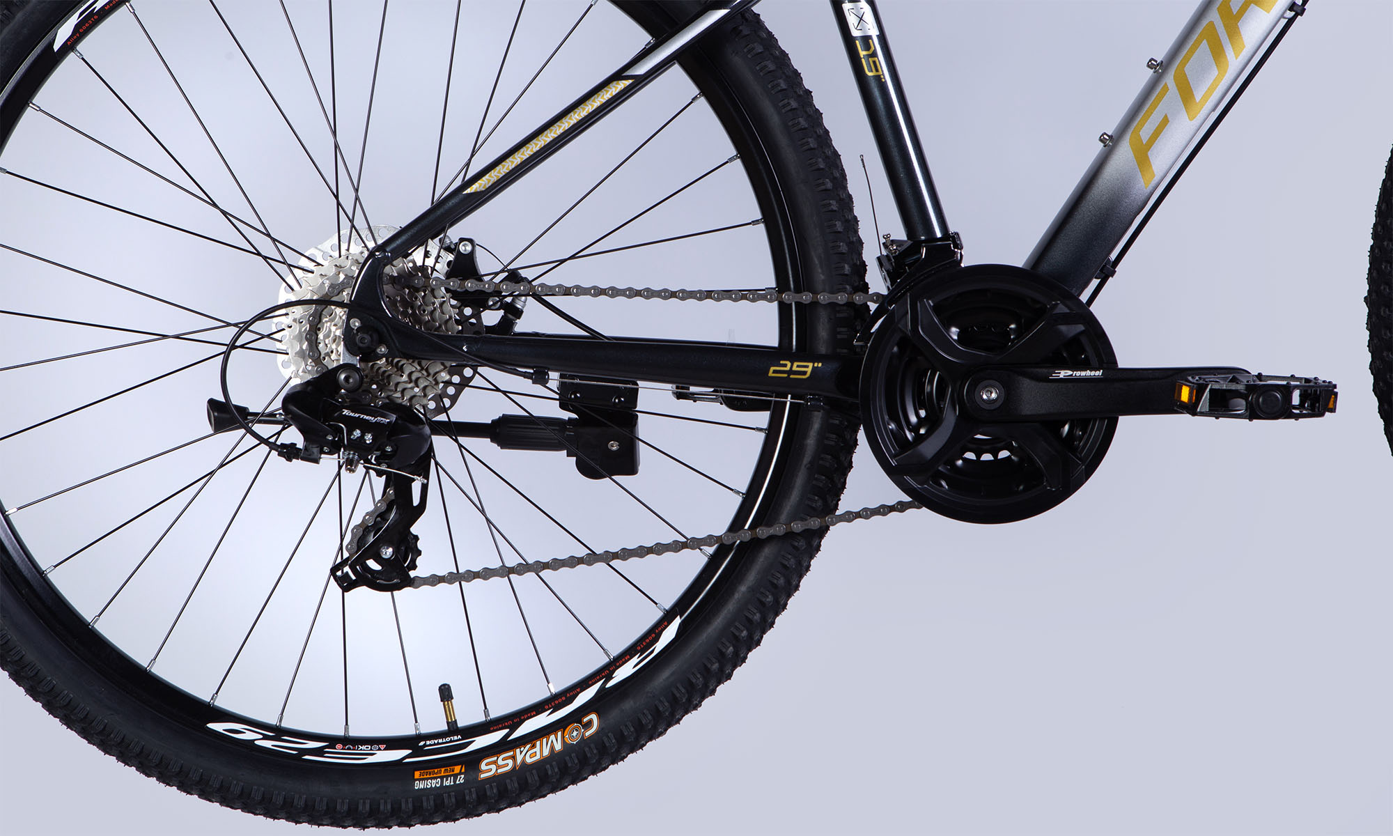 Велосипед Formula F-1 DD CS 29" размер L, рама 19", 2025, серебристо-черный 5 Велосипед Formula F-1 DD CS 29" размер L, рама 19", 2025, серебристо-черный 5