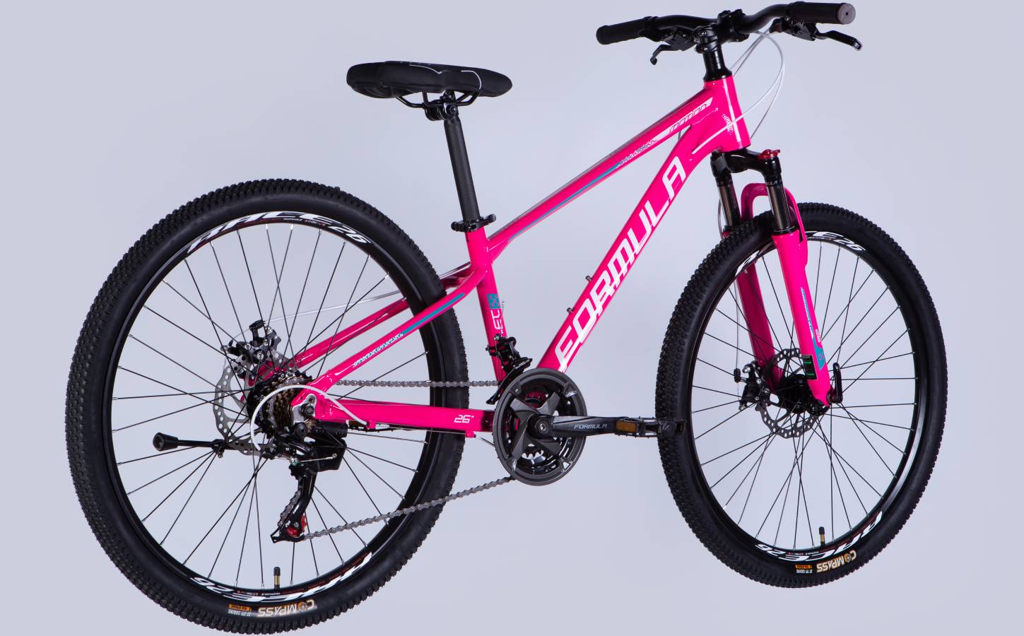 Велосипед Formula MOTION DD 26" размер XS рама 13" 2025 розовый 2