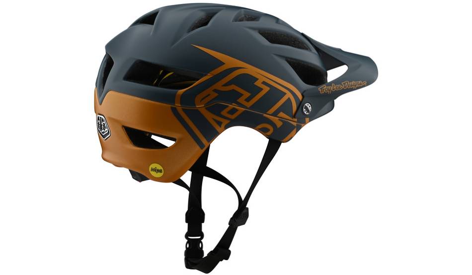 Вело шолом TLD A1 Mips Classic розмір XS Gray/Gold 3