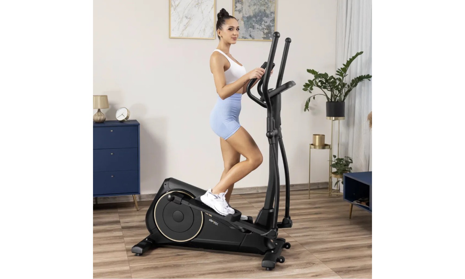 Орбітрек Gymtek XC4500 електромагнітний золотий 13