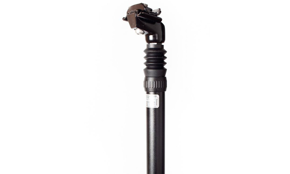 Фотографія Підсідельна труба ZOOM SPS-C373/ISO-C, 27,2х350мм, алюміній литий, SAND BLASTED AN BK, чорна