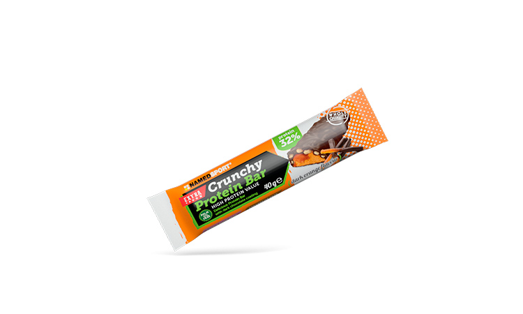 Фотография Протеиновый батончик 32% Namedsport CRUNCHY PROTEIN BIT 40 г Шоколад-апельсин