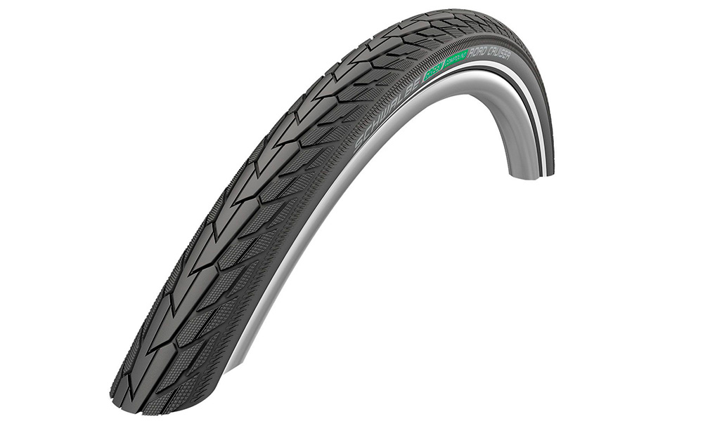 Фотографія Покришка 28x1.40 700x35C (37-622) Schwalbe ROAD CRUISER PLUS PunctureGuard TwinSkin B/B+RT HS484 GREEN 50EPI