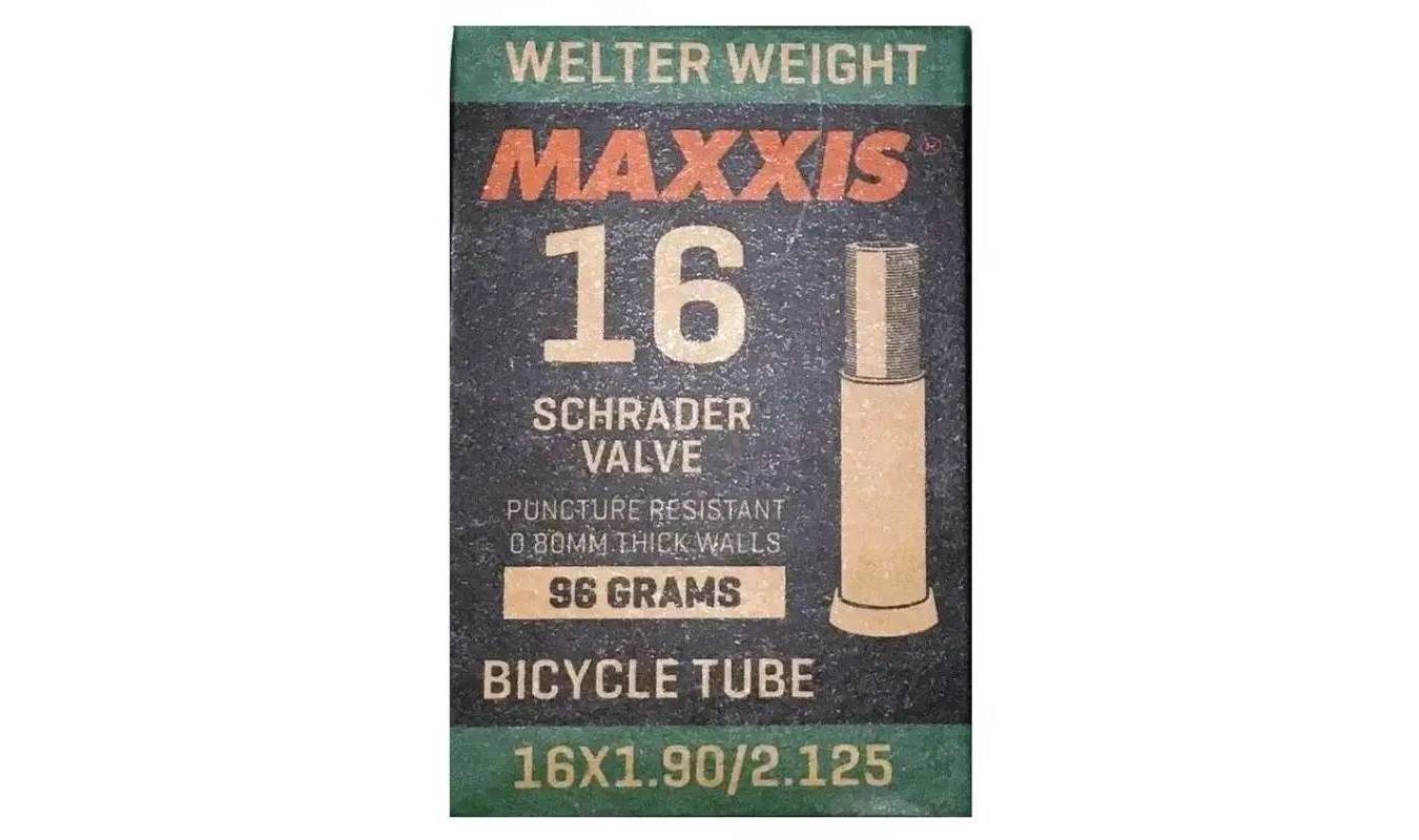 Фотографія Камера Maxxis WELTER WEIGHT 16X1.90/2.125 Ніпель - Schrader 48мм