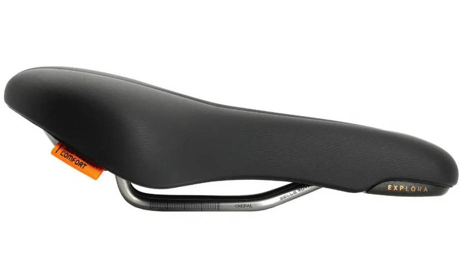 Седло Selle Royal Explora Moderate, чёрное 