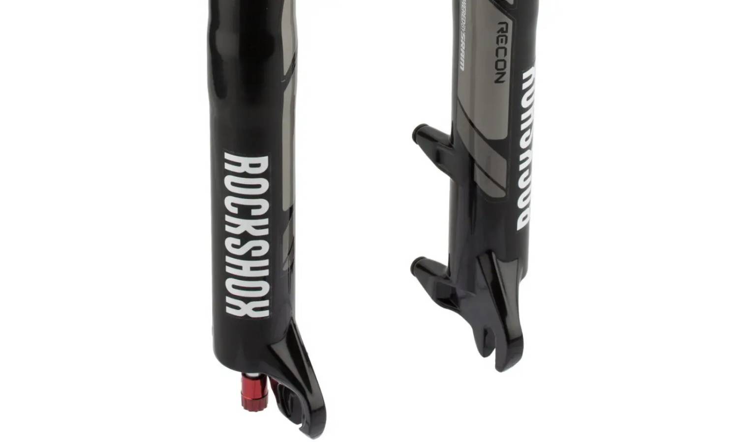 Вилка RockShox Recon Silver TK - Solo Air 100 26", ось 9mm, Черный, TurnKey Шток 1 1/8" 7