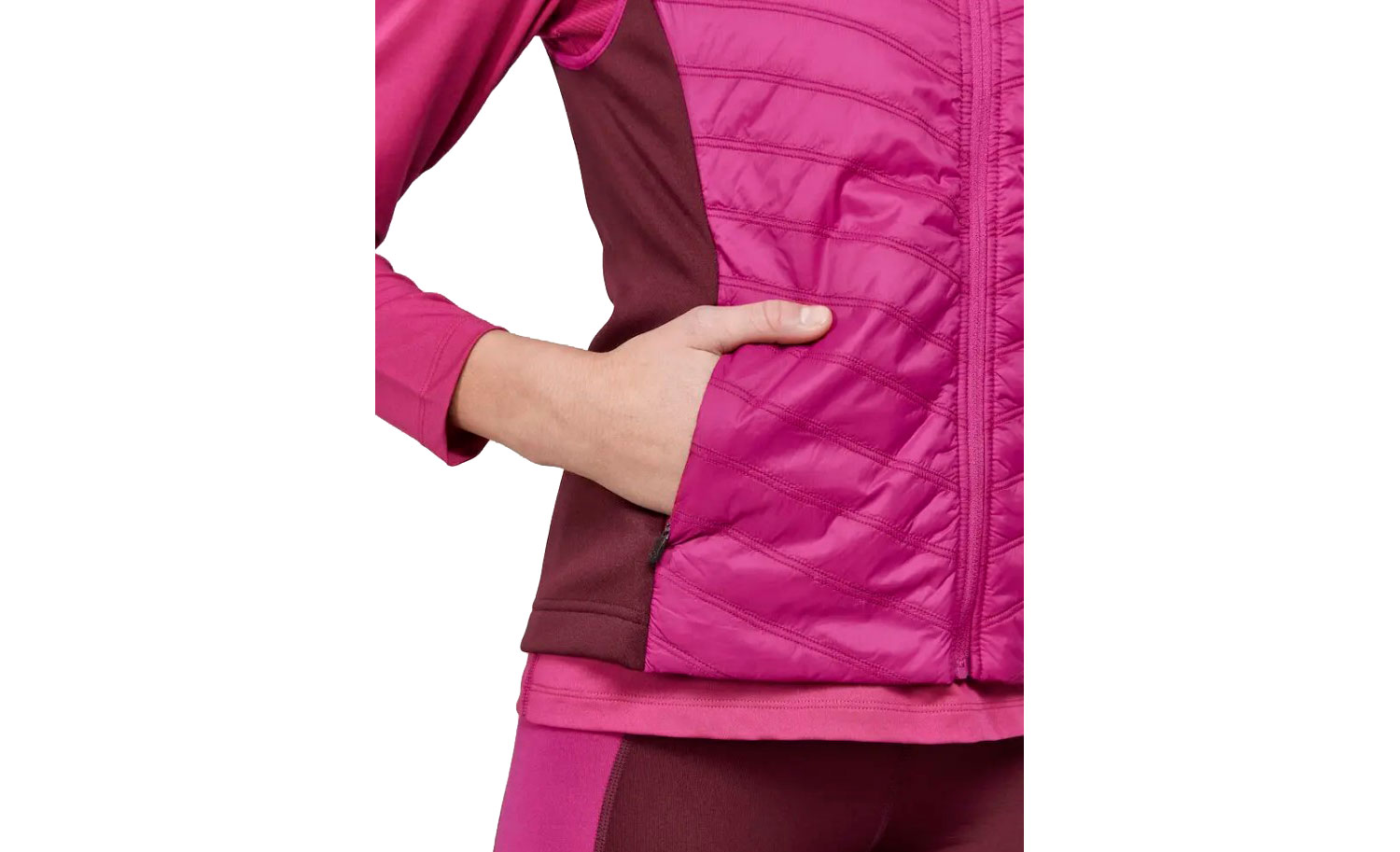 Жілет Craft ADV ESSENCE WARM VEST жіночий, розмір XS, сезон AW 22, Рожевий 3