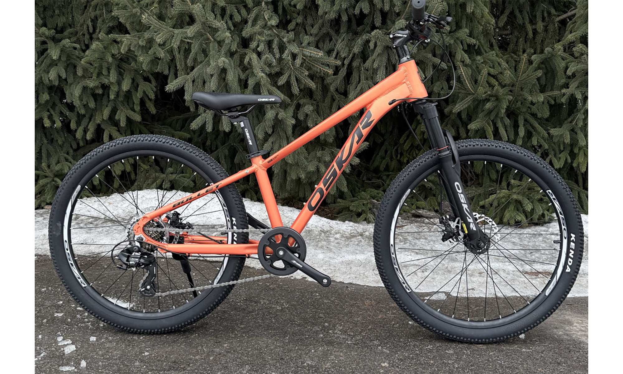 Велосипед Oskar BULLET 26", размер XS, рама 13, рік 2026, помаранчевий  матовий 