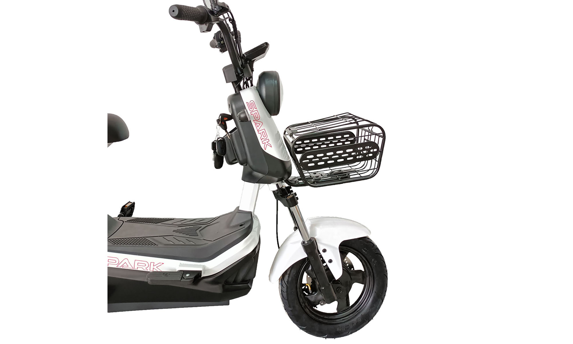 Электровелосипед SPARK GLIDE 14" 60V/500W/20Ah, Белый 5
