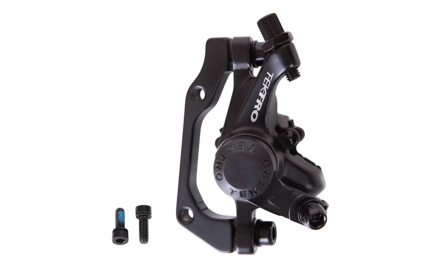 Суппорт дискового тормоза Tektro MD-M280, задний, 180F\160R, черный  