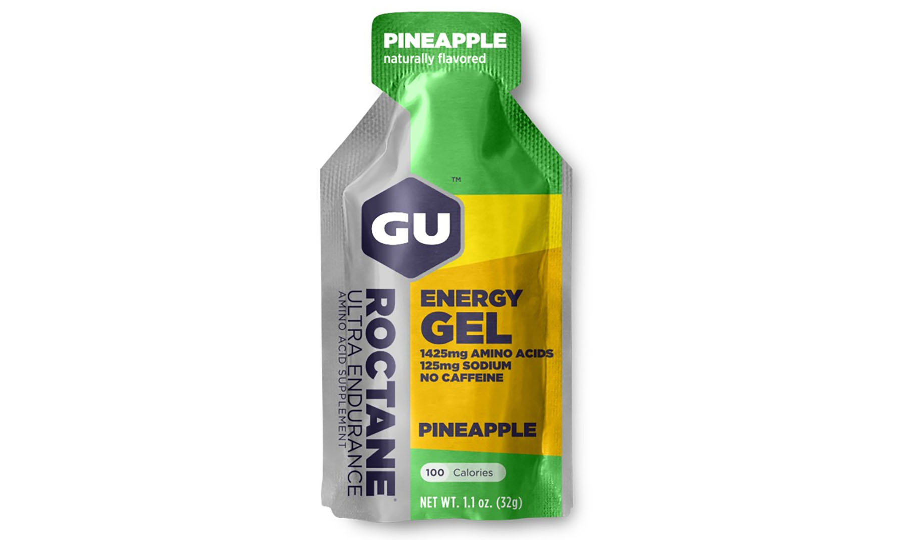 Фотография Энергетический гель GU Energy ROCTANE Ultra Endurance Pineapple, 32 г