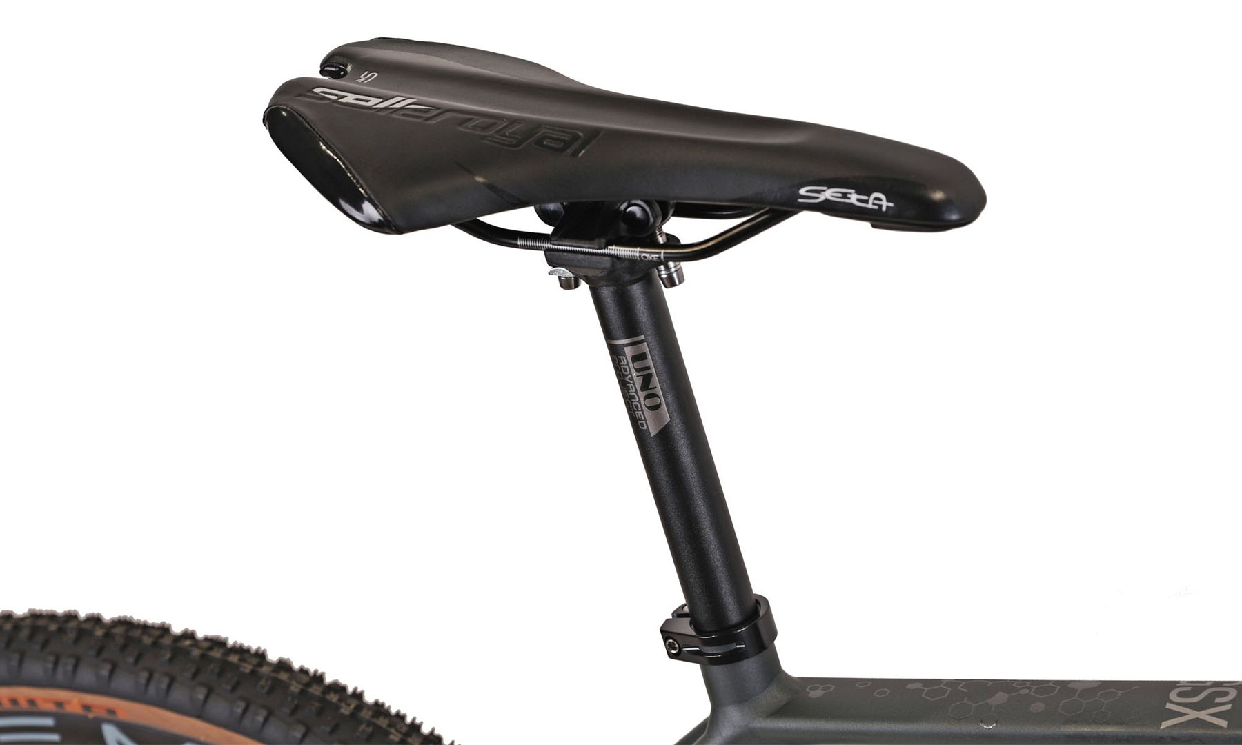 Велосипед Cyclone GSX 700c размер рамы 54 см 2024 Графитовый (мат) 6